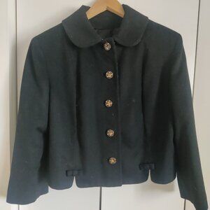Vintage Cropped Wool Jacket 1950s-1960s